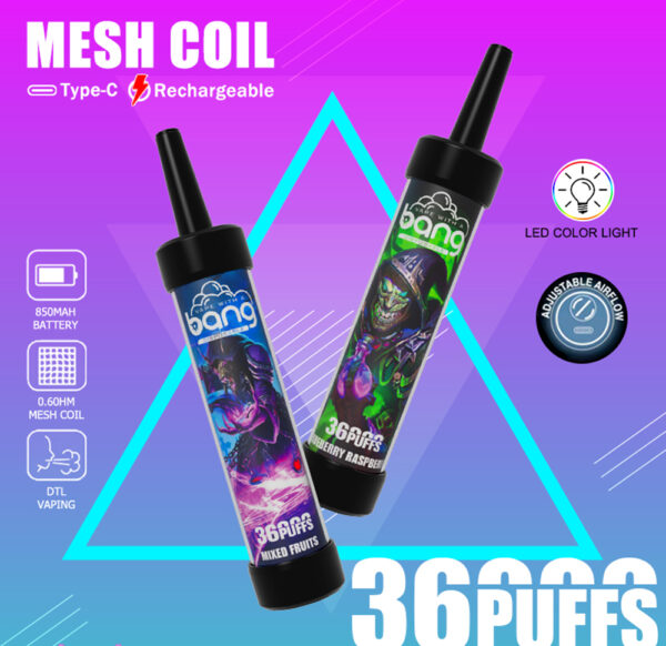 Bang 大炮36000拋棄式電子煙