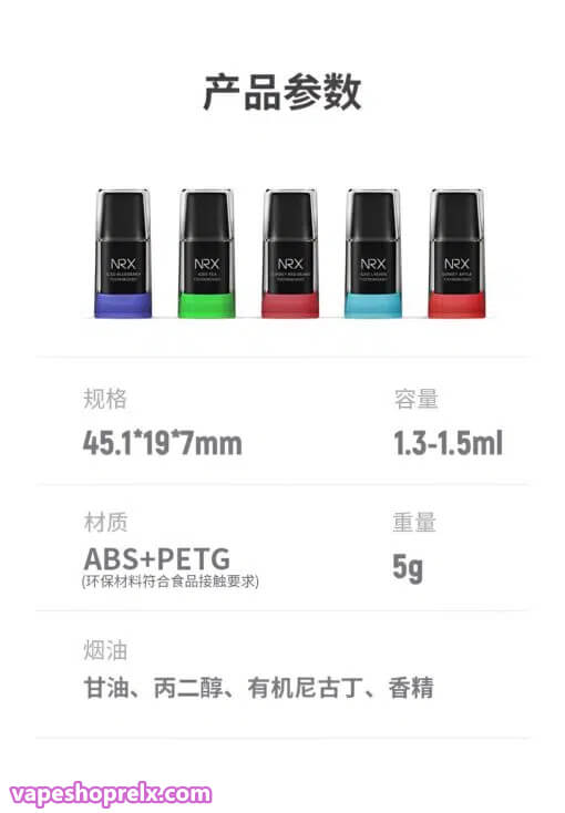 NRX 尼威煙彈參數