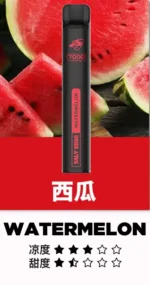 鯊克7000口 拋棄式電子煙｜Salt Shaq 7000 Puffs一次性煙桿 經典回歸 正品保固 小黑條：圖片 3