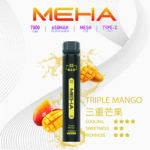 Meha Xbar 魅嗨小黑條 7000口 三種芒果