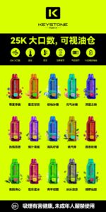 KEYSTONE  FLEX-3 鑰石 25000口 專彈專機套裝｜大容量續航・台灣現貨
